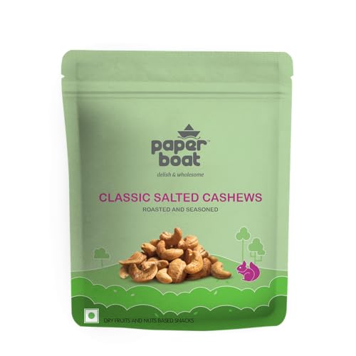 Paper Boat Classic Salted Cashews 500g | Freshly Roasted (B0D59RBDBW) Amazon Price History, Amazon Price Tracker