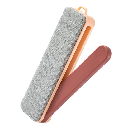 TOGEVAL 1個 静電気 ブラシ lint roller 生地の糸くず取り剤 糸くずブラシ 猫の毛抜き スクラバー ペットの毛抜き 髪をくっつける道具 静電 器 ポリエステル糸 ピンク