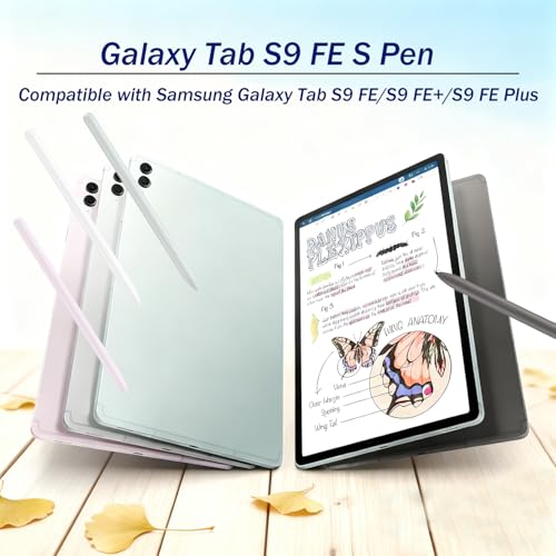 Lápiz capacitivo para Galaxy Tab S9 FE con puntas de repuesto para trazos fluidos 2