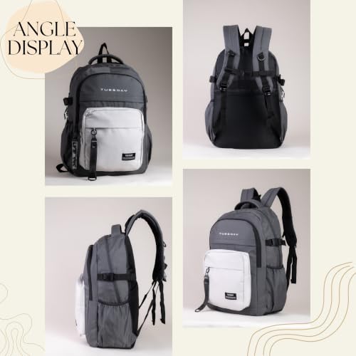 Image of Casual Daypack Backpack, Lightweight Laptop Backpack for Men Women, Stylish Travel Bag with Multiple Storage Compartments, College School Office & Everyday Carry Bag