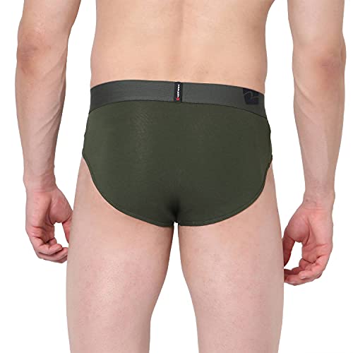 Image of Underjeans Men's Cotton Blend Regular Brief