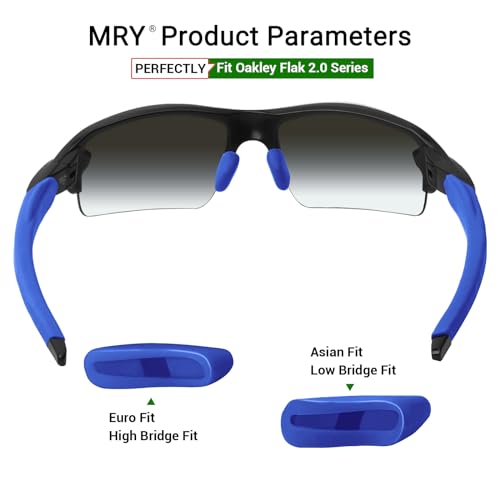 Image of Mryok Replacement Earsocks Nosepieces Kits for Oakley Flak 2.0 OO9295 / 2.0 XL OO9188 - Options