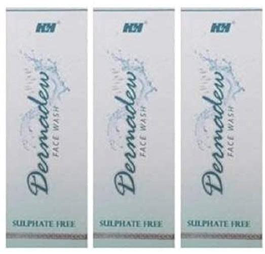 Dermadew Face Wash (100 ml) PACK OF 3 Amazon.in Beauty