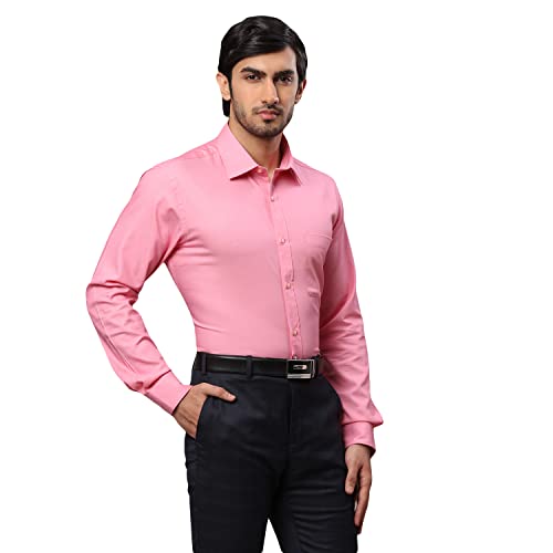 Image of Raymond Men's Solid Slim Fit Shirt