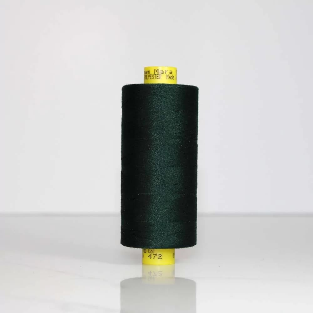 Gutermann Mara 120 All-Purpose Polyester Sewing Thread – 1000m Spool, UV Resistant, Silky Shine, Tear & Abrasion Resistant – Perfect for Sewing Machines or Hand Sewing/Colour-472