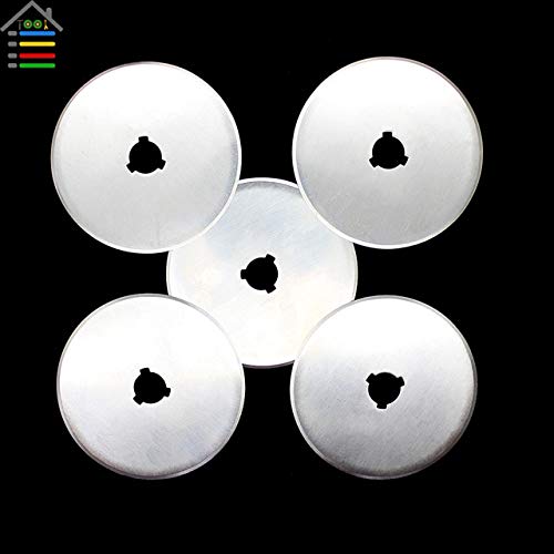 HI5 5pc 60mm Cutter Blades Fabric Paper Circular Cut Patchwork Leather