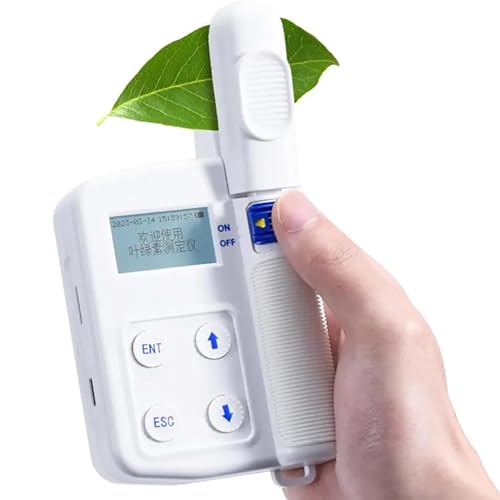 Portable Digital Chlorophyll Meter with Data Storage