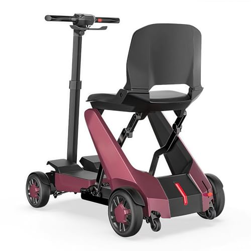 Elektroroller für Senioren – Faltbare ultraleichte Aluminium-Mobilitätslösung – flugzeugfreundliches Design