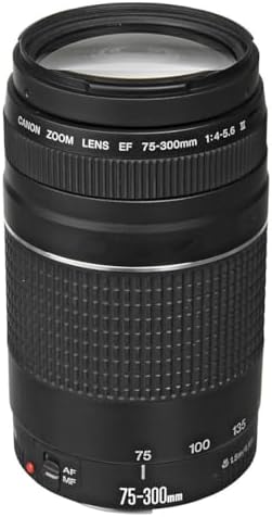 Canon EF 75-300mm f/4-5.6 III Telephoto Lens (Renewed) - $250.30