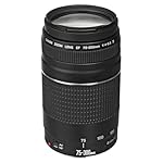 Canon EF 75-300mm f/4-5.6 III Telephoto Zoom Lens for Canon SLR Cameras, 6473A003 (Renewed)