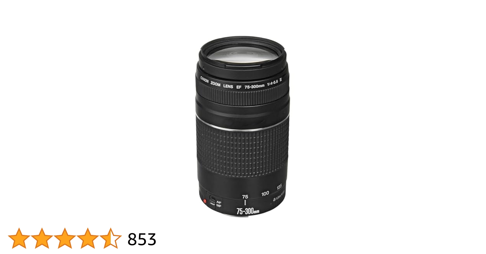 Amazon.co.jp: Canon EF 75 – 300 mm f / 4 – 5.6 III望遠ズーム