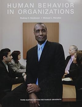 Paperback Human Behavior in Organizations (3rd Edition) Book