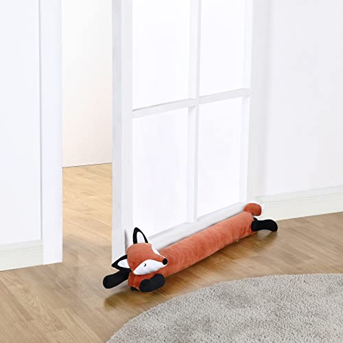 Decorative 36 Inch Door/Window Draft Guard - Energy Saving, Beautiful Decor, Available In Many Different Animal Styles, Great Gift (Roger The Fox) #TOP3