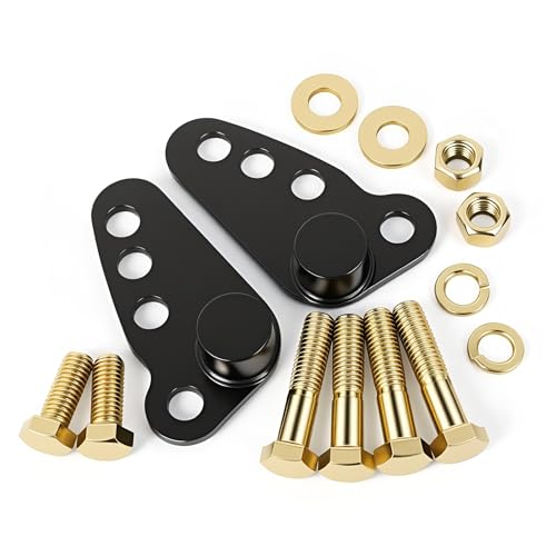 Image of 1-2 inch Or 1-3 inch Rear Adjustable Lowering Kit Fits For 02-16 Harley Touring Bikes /Street Glide /Electra Glide /Ultra Glide /Road King with Hard Saddlebags Only /Standards 2002 2003-2014 2015 2016