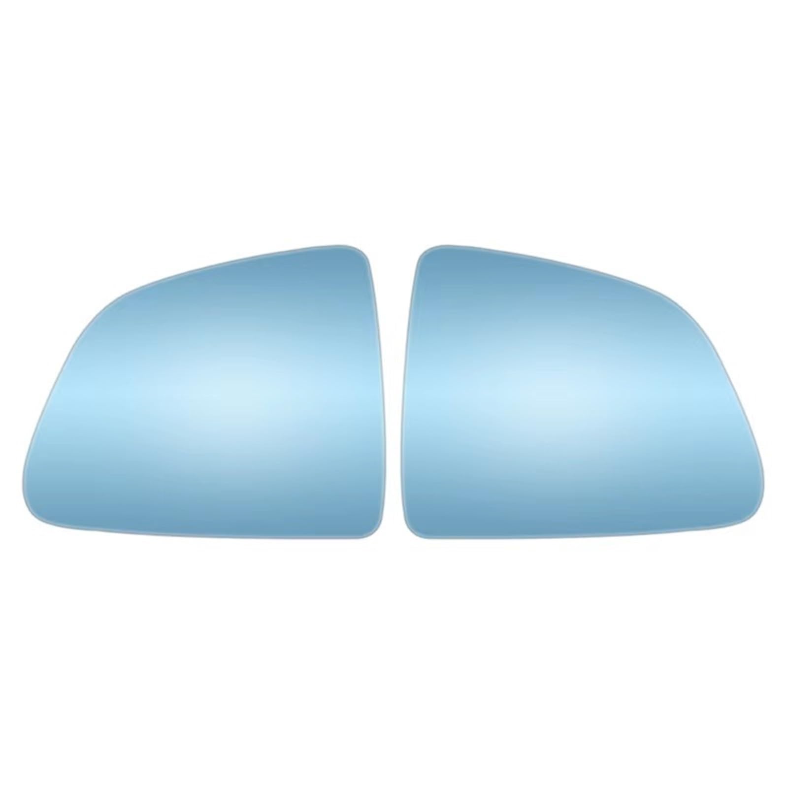 Vetro Specchietto 1 Paio Grandangolo Per Grande Visione Specchietto Retrovisore Riscaldamento Antiabbagliamento Per Tesla Per Modello M S 2024 retrovisore auto(Blue for M S 2024)