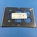 Mulberry 97503 Wallplate, 3-Gang, Switch/Decora/Duplex, Stainless