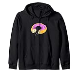 Donut | Dessert | Essen | Donut | Bäckerei | Spiegelring Kapuzenjacke