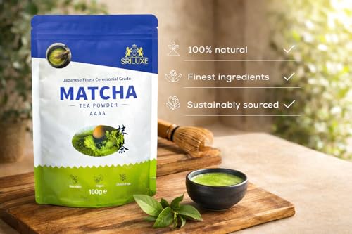Té matcha ceremonial en polvo 100g premium miniatura 3