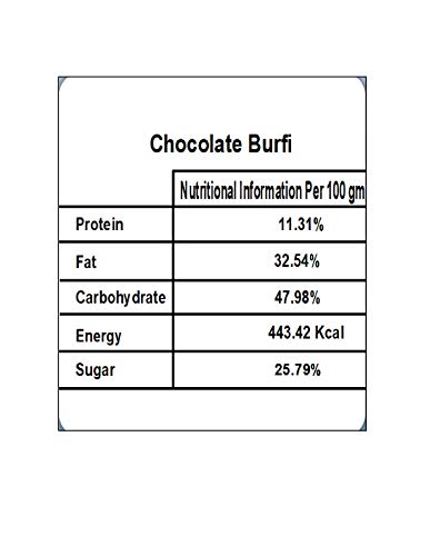 Image of Singla sweets Chocalate burfi 400g Delicious mithai