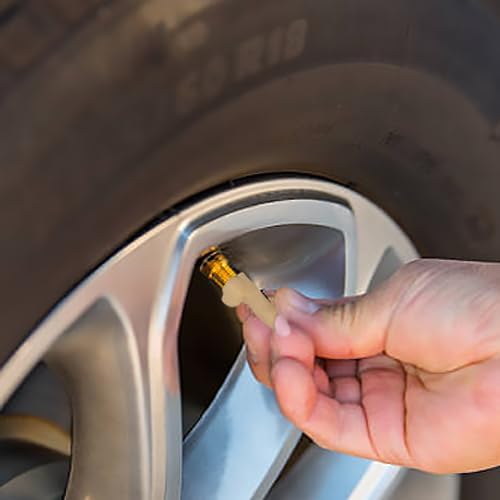 Miniatura 3 de Broma - Tapones para válvula de pene, divertido juego universal de vástago de neumático luminoso para automóvil, novedad (4)