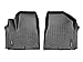 WeatherTech Custom Fit FloorLiners for Kia Sedona - 1st Row (447091), Black
