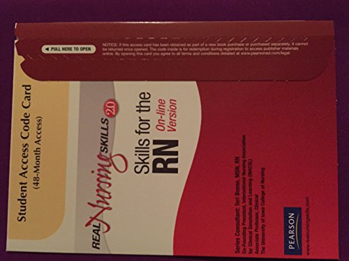 Real Nursing Skills 2.0: Skills for the RN (2nd Edition)