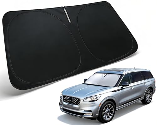 Image of Windshield Sunshade for Aviator 2015-2026 Lincoln Aviator Sun Shade