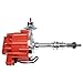 A-Team Performance - Complete HEI Distributor 65,000 Coil Auto Parts Replacement - Compatible with SBF Small Block Ford 260 289 302 5.0 One Wire Installation Red Cap