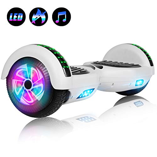Felimoda 6.5" inch Two Wheels Electric Smart Self Balancing Scooter Hoverboard with Wireless