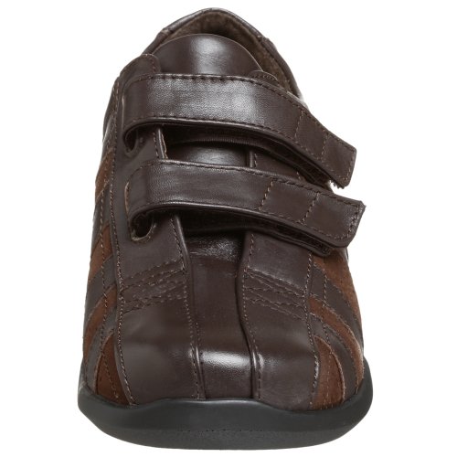 Buy Aetrex Women's E831 Striped 2 Strap Fashion Sneaker,Brown,8 XW US