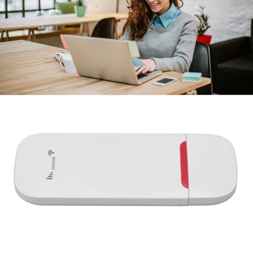 Dongle Modem USB 4G LTE da 500 Mbps, Router con Slot per Scheda SIM, Hotspot da Viaggio Portatile, Supporta Fino a 10 Utenti, Europa, Asia, Oceania, Africa, per Smartphone,
