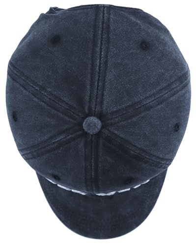 Image of Dog Dad Hats for Men, Funny Cotton 3D Embroidered Dog Lover Baseball Cap