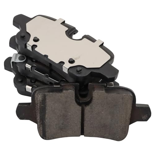 Image of TRQ Rear Brake Pad and Rotor Set Ceramic Compatible with 2020-2021 Chevrolet Malibu 2021 Equinox GMC Terrain