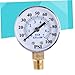 Mobestech Psi Vacuum Pressure Gauge Bar Utility Manometer for Oil Gas Gage for Air Compressors and Industrial Use