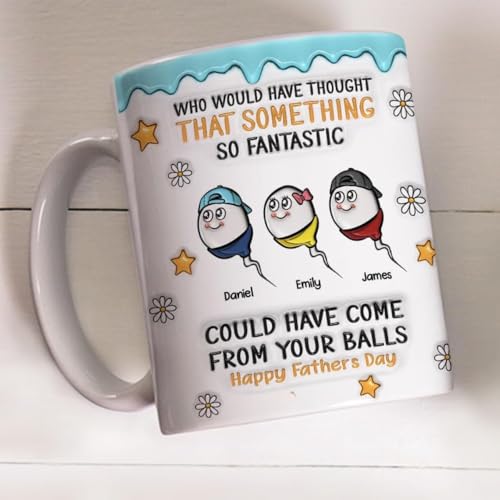 Taza personalizada 3D efecto inflado 11 oz miniatura 5