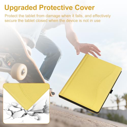 Coque tablette 10.1 pouces jaune pour toute la famille - 7