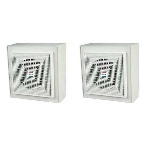 Image of Ahuja WS-661T PA Wall Speaker (Pack of 2), White