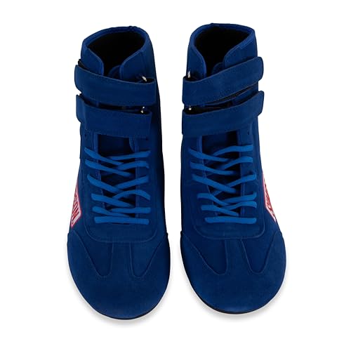 Simpson Racing 28900BL High Top Racing Shoes Adult Size 9 Blue Pair4