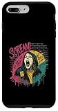 El Grito Graffiti Arte Cultura Pop Horror Street Style Carcasa para iPhone 7 Plus/8 Plus
