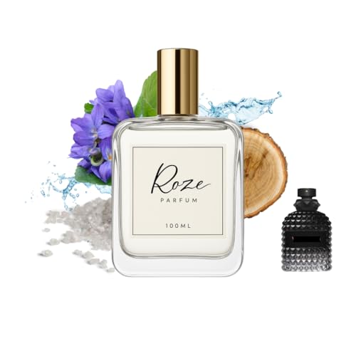 Consejos para Comprar Uomo Perfume del mes. 48 Roze Parfum inspirado en VALENTINO UOMO BORN IN ROMA Perfume Hombre | Elegante y versátil | Larga Duración | Uso Diario | 100 ml