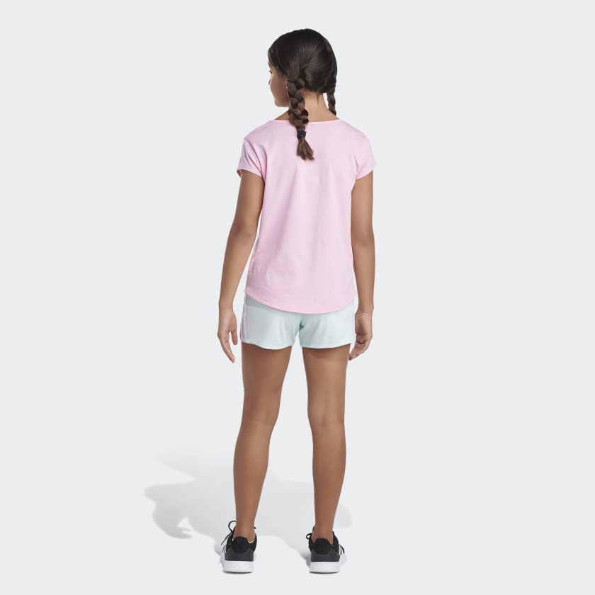 Short en mesh menthe glacée adidas pour fille taille 7/8 ans