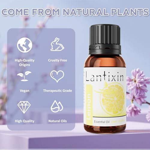 Aceite Esencial 100% Puro de Limón Lantixin 0.5 fl oz miniatura 4