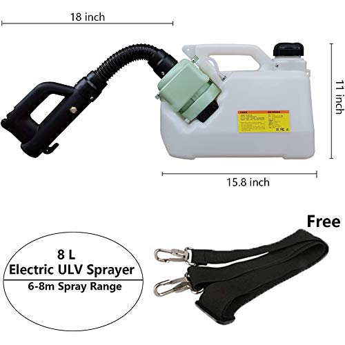 Machine à brumiser électrique ULV pour traiter les grands espaces clos