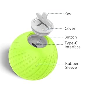 Interactive-Dog-ToysActive-Rolling-Ball-for-Dogs-with-LED-LightsWicked-BallSilicone-MaterialDurable-Motion-ActivatedJumping-Activation-Ball-for-PuppySmallMedium-Dogs-USB-Rechargeable - Cucciolini Doodles Interactive-Dog-ToysActive-Rolling-Ball-for-Dogs-with-LED-LightsWicked-BallSilicone-MaterialDurable-Motion-ActivatedJumping-Activation-Ball-for-PuppySmallMedium-Dogs-USB-Rechargeable