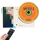 Tête de lecture CD professionnelle : la puce de lecture CD professionnelle et la tête de lecture de CD professionnelle peuvent protéger vos CD des rayures. Le lecteur CD est équipé de deux grands haut-parleurs dynamiques. Spécifications : 3,8 cm, deux haut-parleurs de 4 Ω 3 W chacun, et effet sonore pleine fréquence de classe D. Le lecteur CD est compatible avec les types de disques tels que CD-R, CD-RW et MP3, et les formats audio y compris MP3, WMA, FLAC et CD.