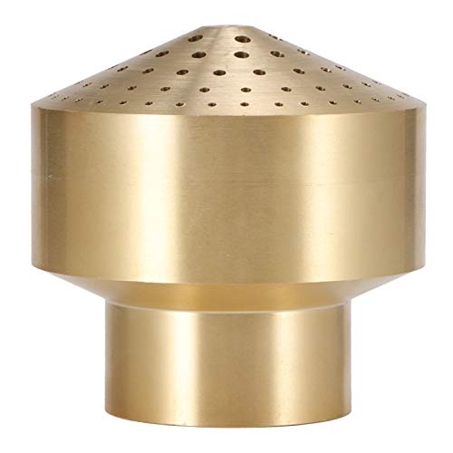 Miskall G1-1/2 Brass DN40 Fountain Nozzle,Garden Pond Sprinkler,for Outdoor Garden Decoration,Small to Medium Pond or Water Features