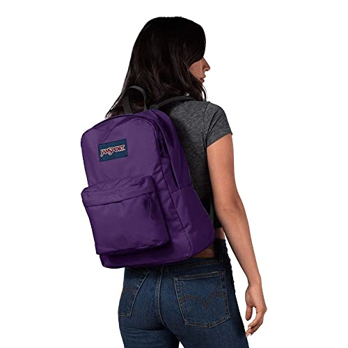 Image of JanSport Superbreak Backpack - Durable, Lightweight Premium Backpack, Brazilian Berry
