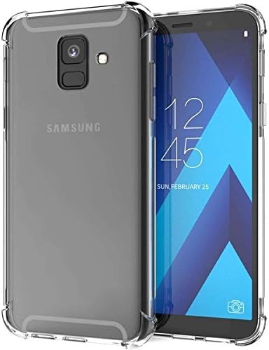 Helix Flexible Bumper Transparent Back Cover for Samsung Galaxy A6 (2018) (B07DFPC98Y) Amazon Price History, Amazon Price Tracker