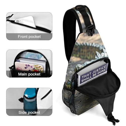 Mochila de senderismo compacta verde para evitar dolor de hombro 4