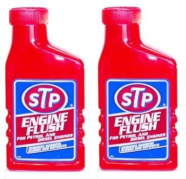 Engine Flush 450ml STP 62450EN Oil Flushing Additive 2 Bottles